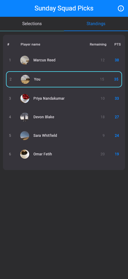 Gage — app screenshot